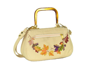 Autumn Garland Mini Top Handle Bag back view