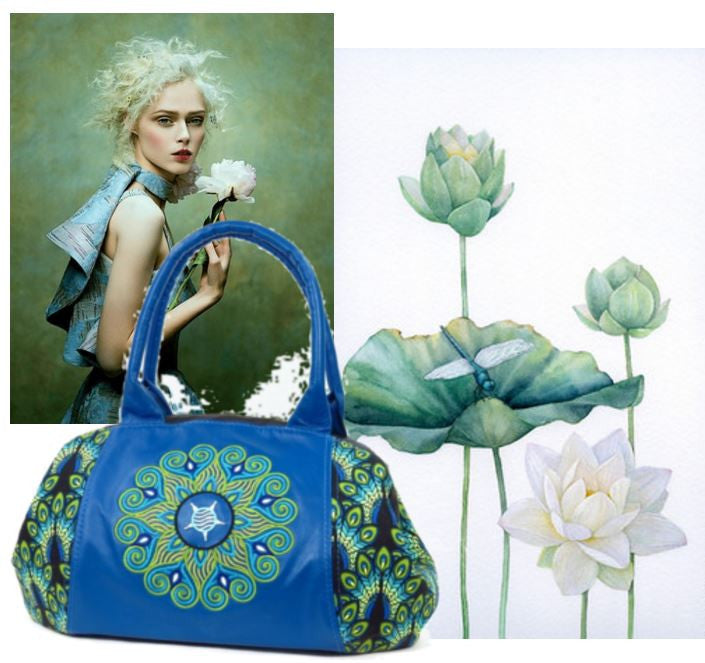 Peacock and Mandala Bag