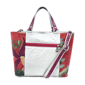 Abigail Tote Red Orchid