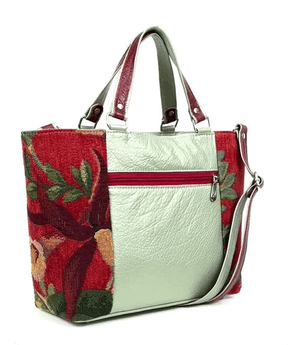 Abigail Tote Red Orchid