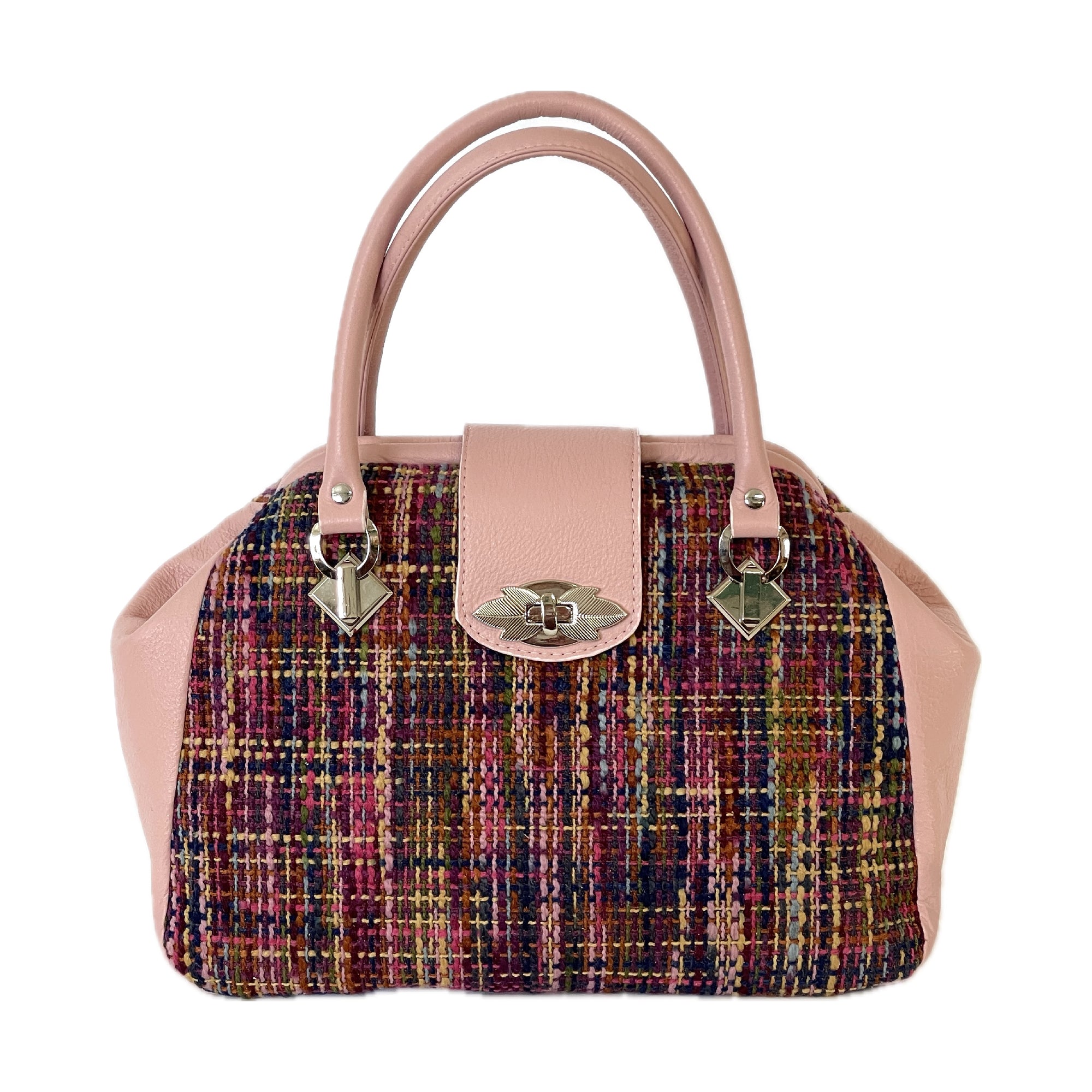 Annabelle Doctor Bag Leather and Tweed