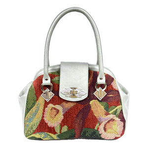 Annabelle Small Red Orchid Doctor Bag