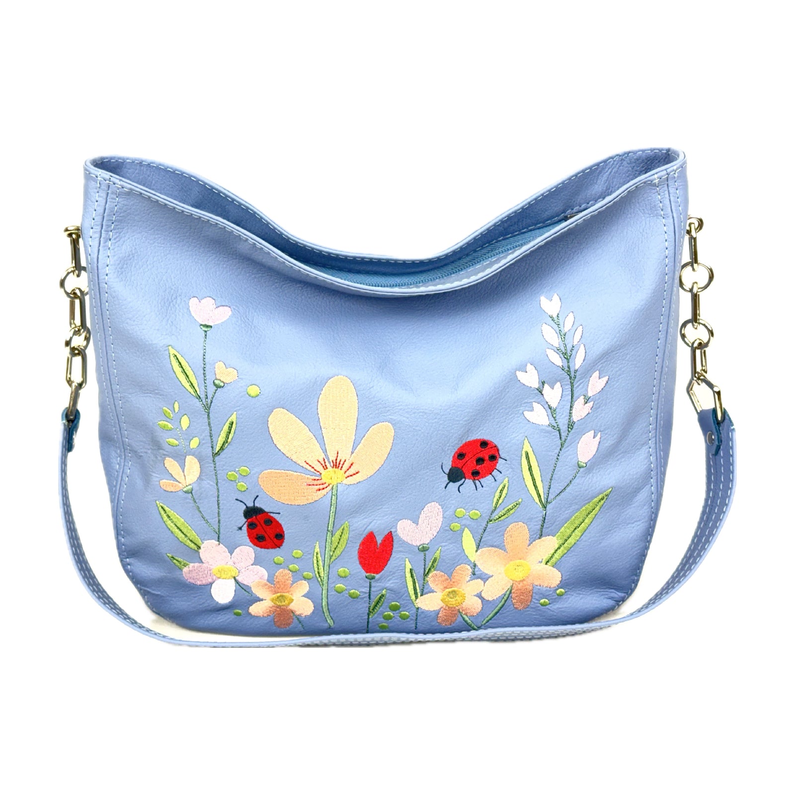 Cheyenne Slouchy Hobo Lady Bug Garden