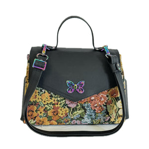 Clarisse Butterfly Convertible Top-Handle Bag
