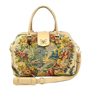 Genevieve Weekender – Waverly English Arbor Carpet Bag