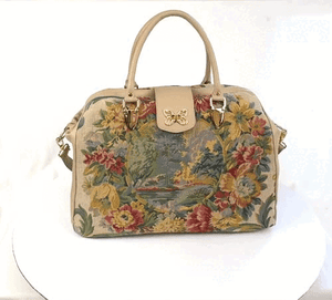 Genevieve Weekender – Waverly English Arbor Carpet Bag