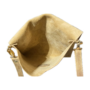 Sweet Simplicity Crossbody Distressed Tan