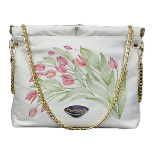 The Linden Flex-Frame Crossbody Tulips Edition