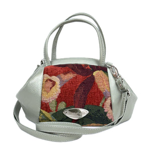 Madsion Mini Red Orchid and Leather Doctor Bag
