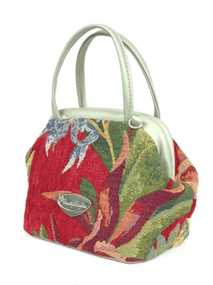Margret Mini Red Orchid Doctor Bag