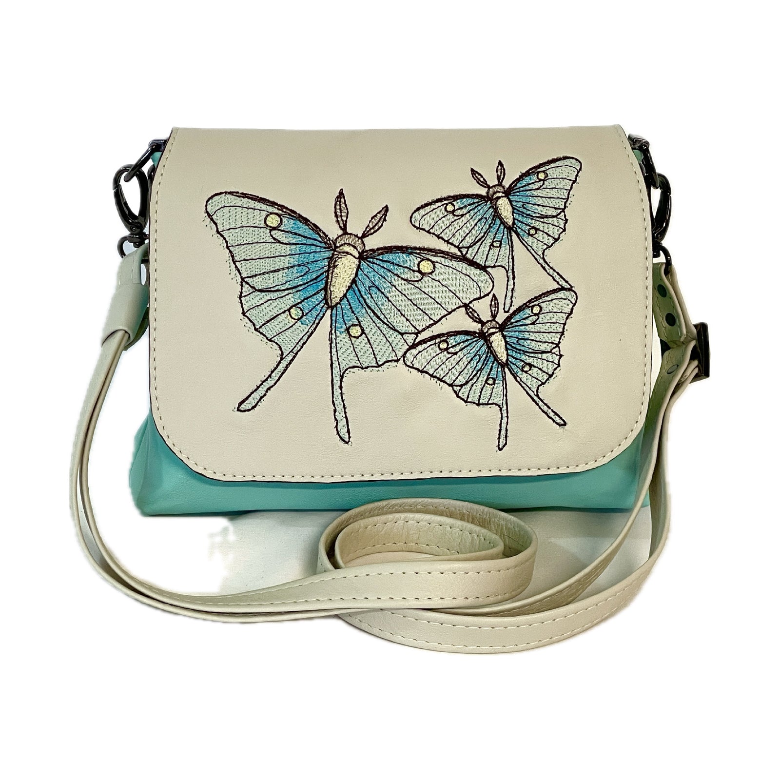 Mini Crossbody Luna Moth Two Tone