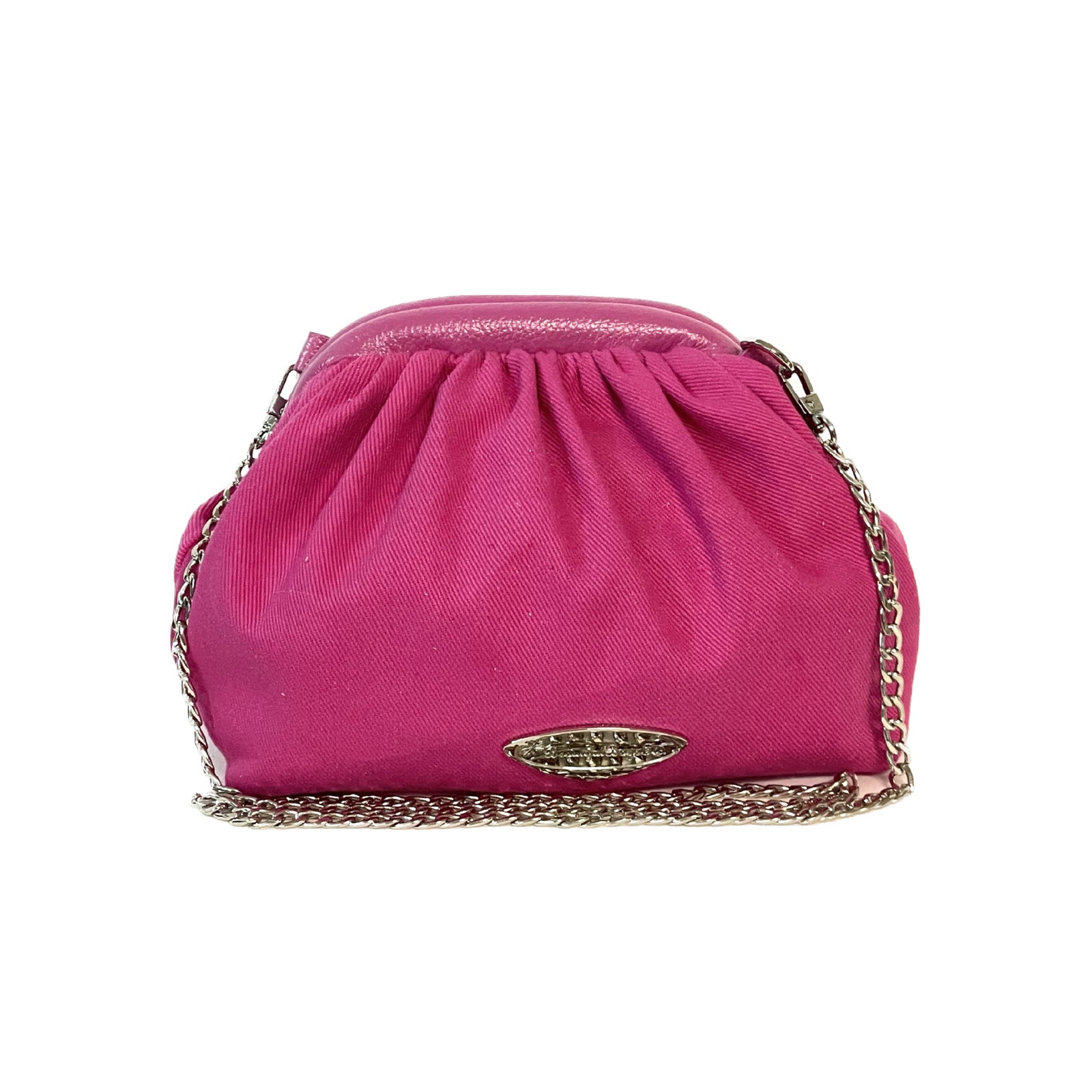 Victoria Hot Pink Denim Mini Doctor Bag
