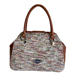 Annabelle Doctor Bag Shilo's Tweed and Brown Leather