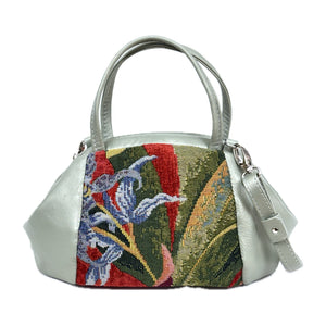 Madsion Mini Red Orchid and Leather Doctor Bag