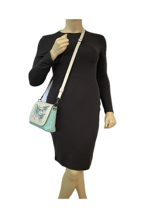 Mini Crossbody Luna Moth Two Tone