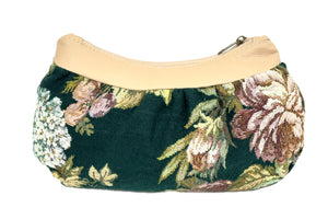 Emerald Garden Pleated Pouch