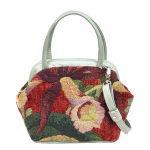 Margret Mini Red Orchid Doctor Bag