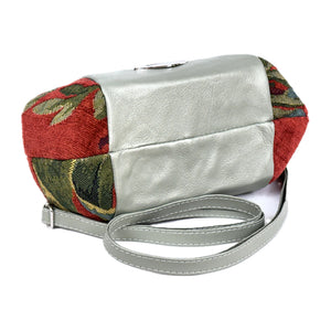 Madison Mini Leather and Red Orchid Doctor Bag