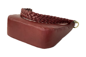 Cheyenne Slouchy Hobo Dark Red
