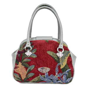 Annabelle Small Red Orchid Doctor Bag