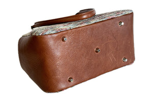 Annabelle Doctor Bag Shilo's Tweed and Brown Leather