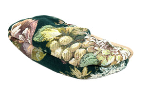 Emerald Garden Pleated Pouch