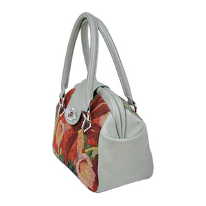 Annabelle Small Red Orchid Doctor Bag