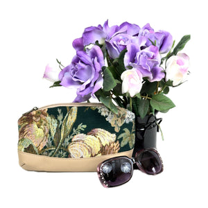 Emerald Garden Zipper Pouch