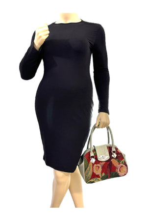 Annabelle Small Red Orchid Doctor Bag