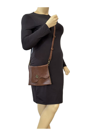 Sweet Simplicity Crossbody Chestnut Brown
