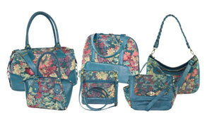 Handmade leather and tapestry handbags made in usa