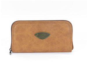 Golden Brown Leather Wallet