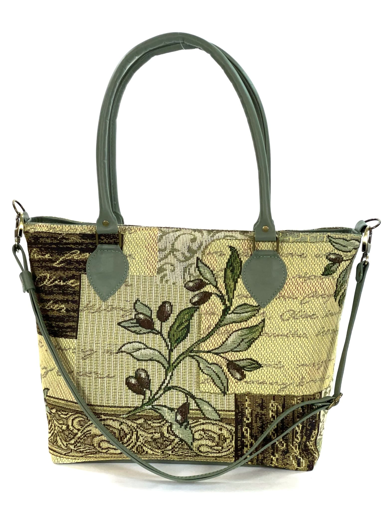 Green Olive Oversize Tote