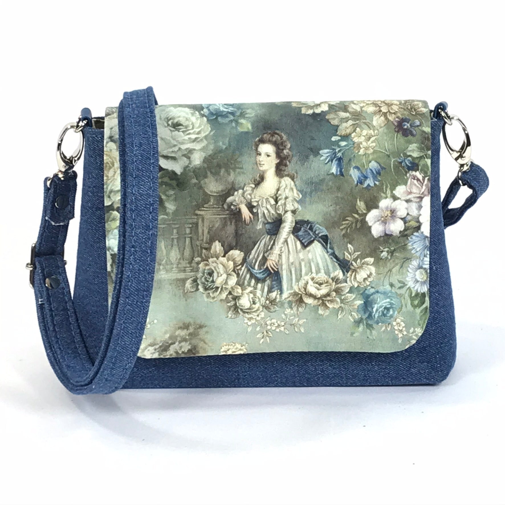 Lady of the Garden Cottagecore Mini Flap Bag