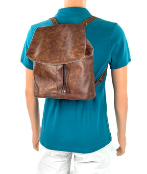 Westin Backpack Chocolate Brown Leather