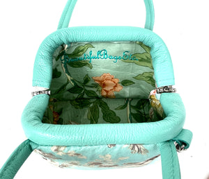 Country Life Toile Micro Doctor Bag Mint