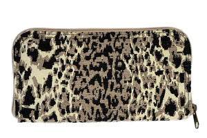 CheetahPrint Chenille Wallet