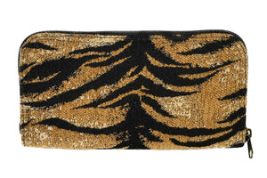TigerPrint Chenille Wallet