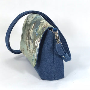 Lady of the Garden Cottagecore Mini Flap Bag side view