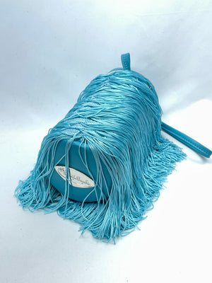 Pricilla Fringe Bag Turquoise
