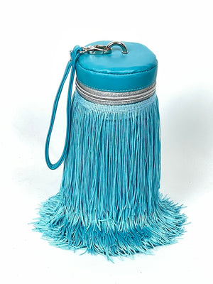 Pricilla Fringe Bag Turquoise