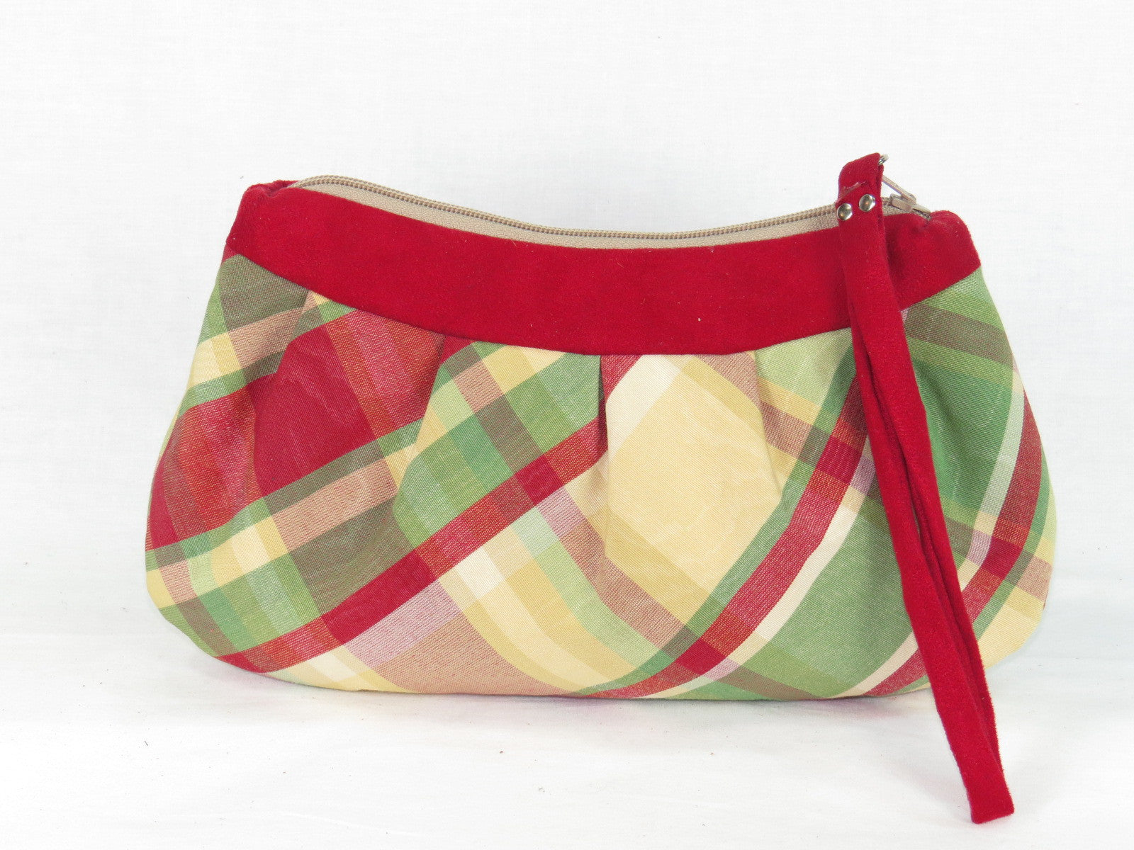 Plaid clutch hotsell