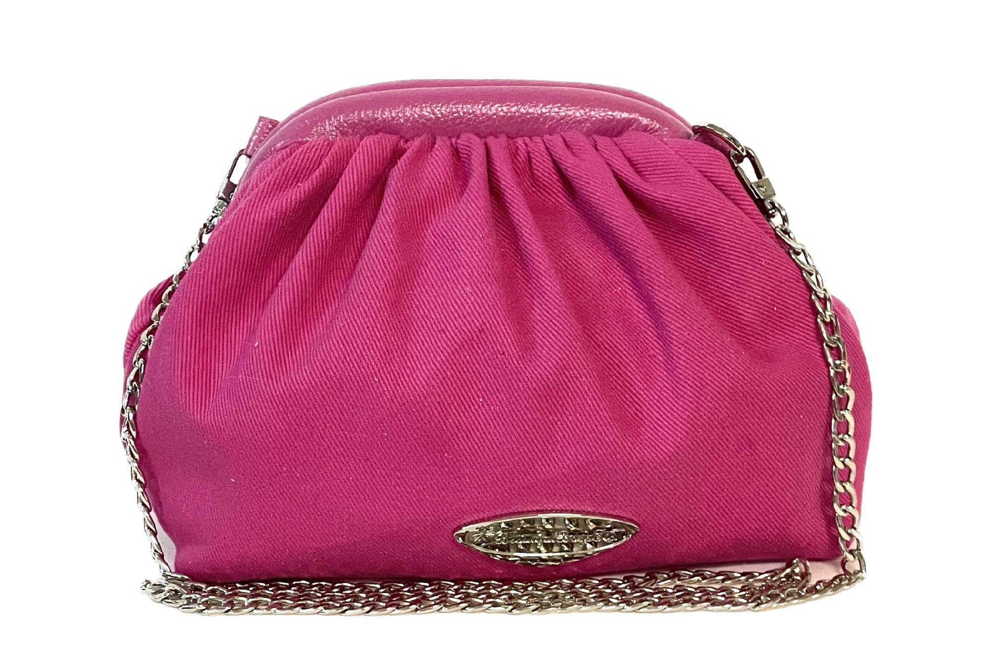 Victoria Hot Pink Denim Mini Doctor Bag