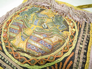 Vishnu Kalaga Embroidered Ren Faire Gypsy Bag profile
