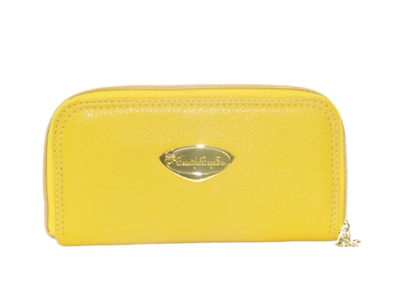 Yellow Leather Wallet