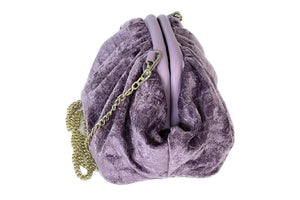 Victoria Lavender Velvet Mini Doctor Bag